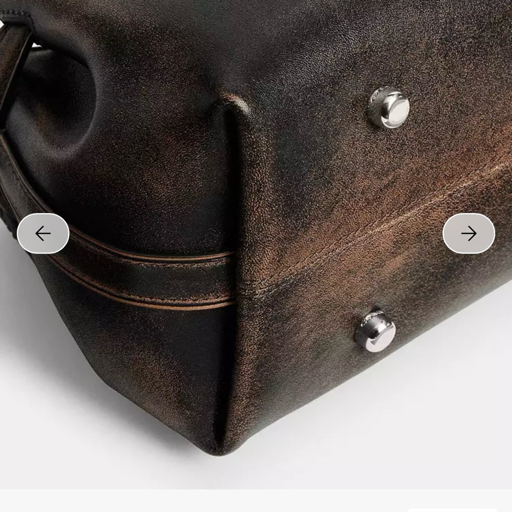 🤎🖤Coach Empire Carryall Bag 34 In Loved Leather🤎🖤NWT - Picture 3 of 17